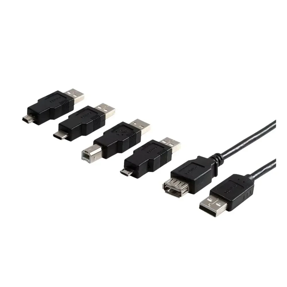 USB-C Cable 6ft Fast Charge Philips Universal Kit Black Durable NEW SEALED